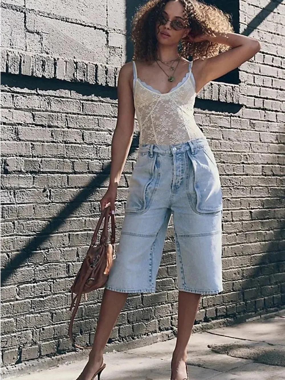Free People We The Free Havasu Slouchy Cropped Jeans 25